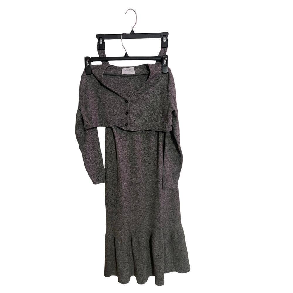 Zara Grey Set (2 pieces) size 13-14 cm 164 - Picture 2 of 8